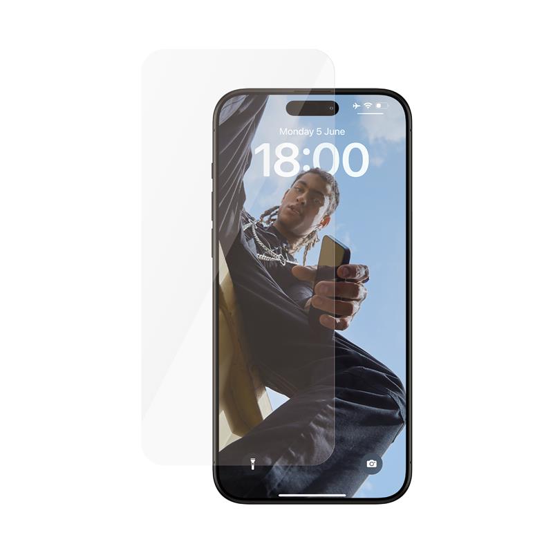 PanzerGlass SAFE. Screen Protector iPhone 2023 6.7 Pro Max Ultra-Wide Fit Doorzichtige schermbeschermer Apple 1 stuk(s)