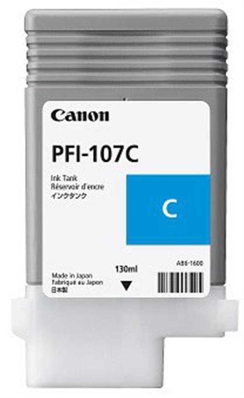 Canon PFI-107C Origineel Cyaan 1 stuk(s)