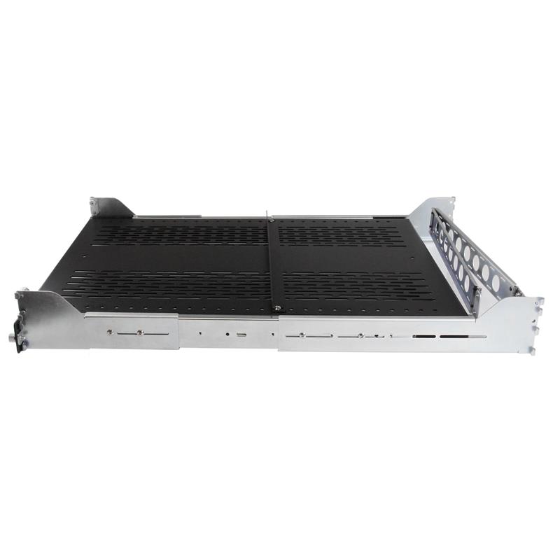 StarTech.com 2U geventileerde en uitschuifbare Server Rack lade met kabelbeheer & verstelbare montagediepte 22,7 kg