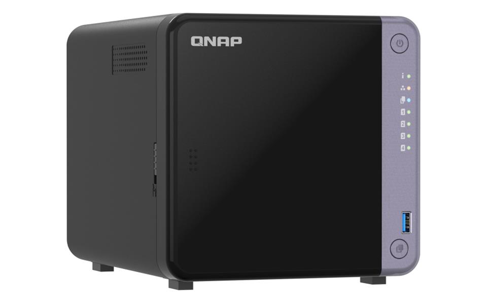QNAP TS-432X-4G data-opslag-server NAS Tower Ethernet LAN Zwart Alpine AL-524