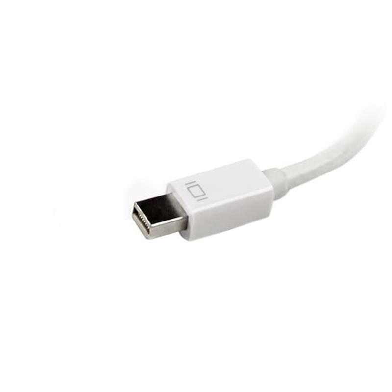 StarTech.com A/V-reisadapter: 3-in-1 Mini DisplayPort naar VGA DVI- of HDMI-converter wit