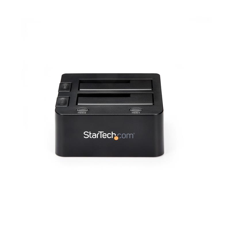 StarTech.com USB 3.0 dubbel harddisk docking station met UASP voor 2,5/3,5 inch SSD / HDD SATA 6 Gbps