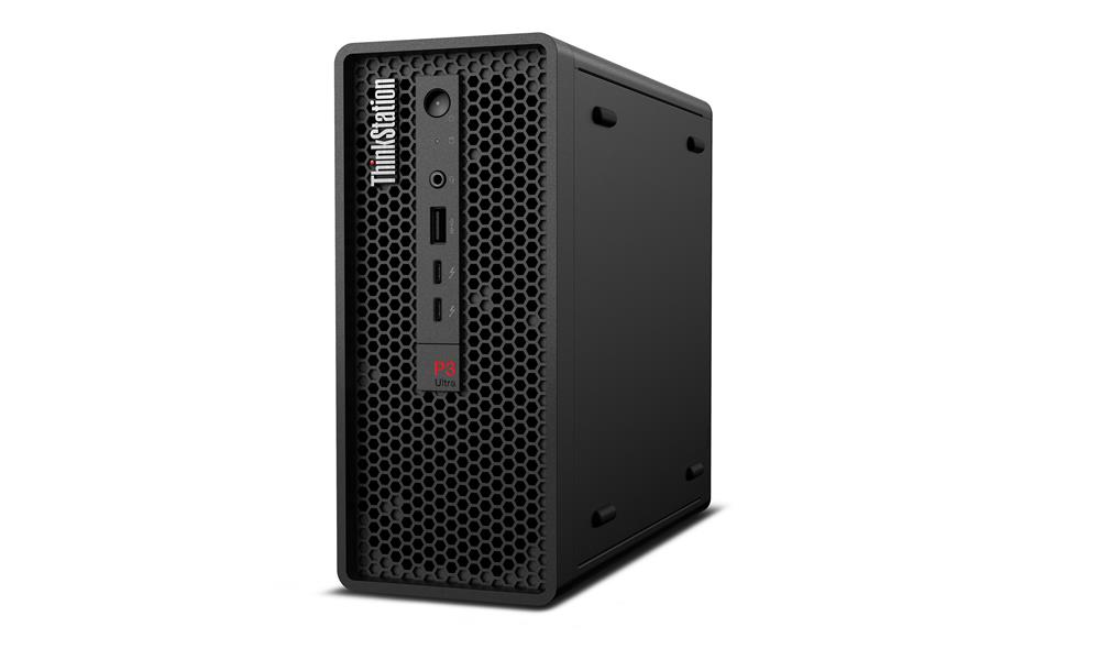 Lenovo ThinkStation P3 Ultra Intel® Core™ i7 i7-14700 16 GB DDR5-SDRAM 512 GB SSD Windows 11 Pro Mini Tower Workstation Zwart