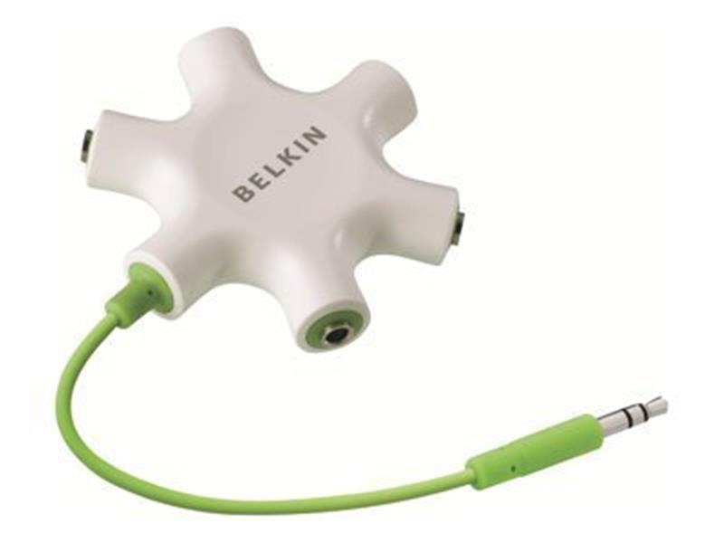 Belkin F8Z274BT audio-verdeler Groen, Wit