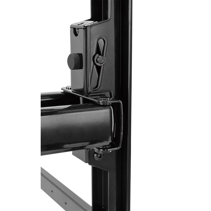InLine Premium aluminium wall mount for flat screen TV 37-80 max 70kg black