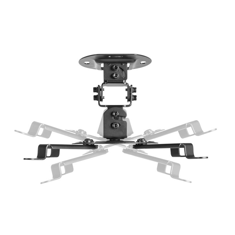InLine Basic projector ceiling mount 15cm max 13 5kg