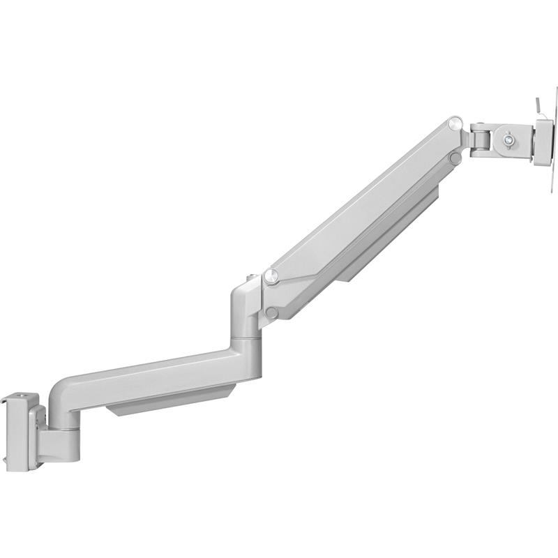 InLine Slatwall Lifter Monitor holder silver-grey
