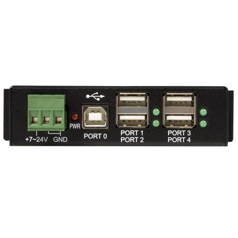 StarTech.com Monteerbare 4-poort Robuuste Industriële USB Hub