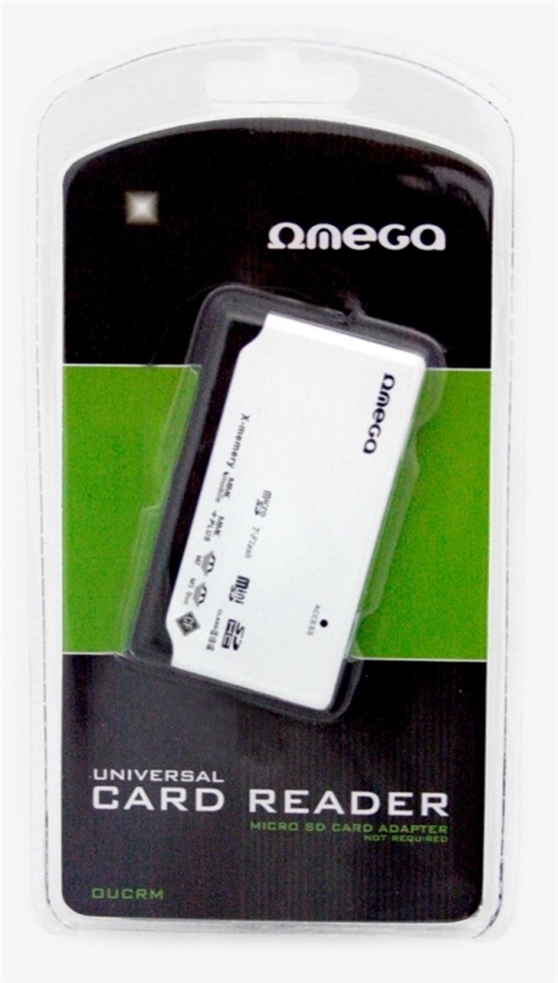 OMEGA CARD READER ALL IN 1 MICRO SDHC R-001