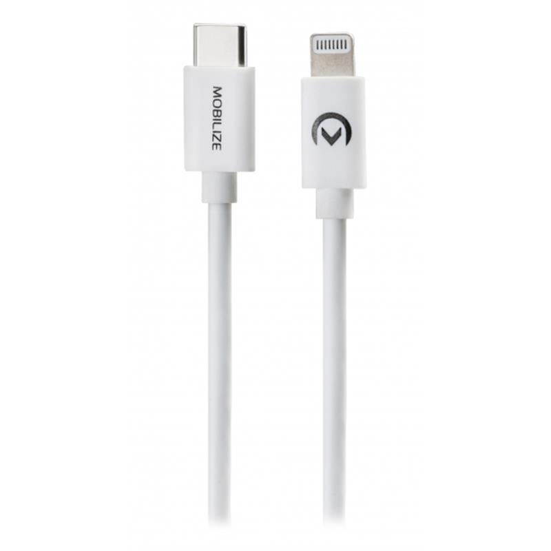 Mobilize Cable USB-C to Apple MFi Lightning 1m White
