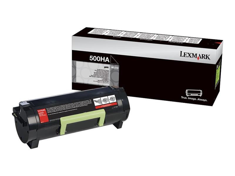 Lexmark 50F0HA0 tonercartridge Origineel Zwart 1 stuk(s)