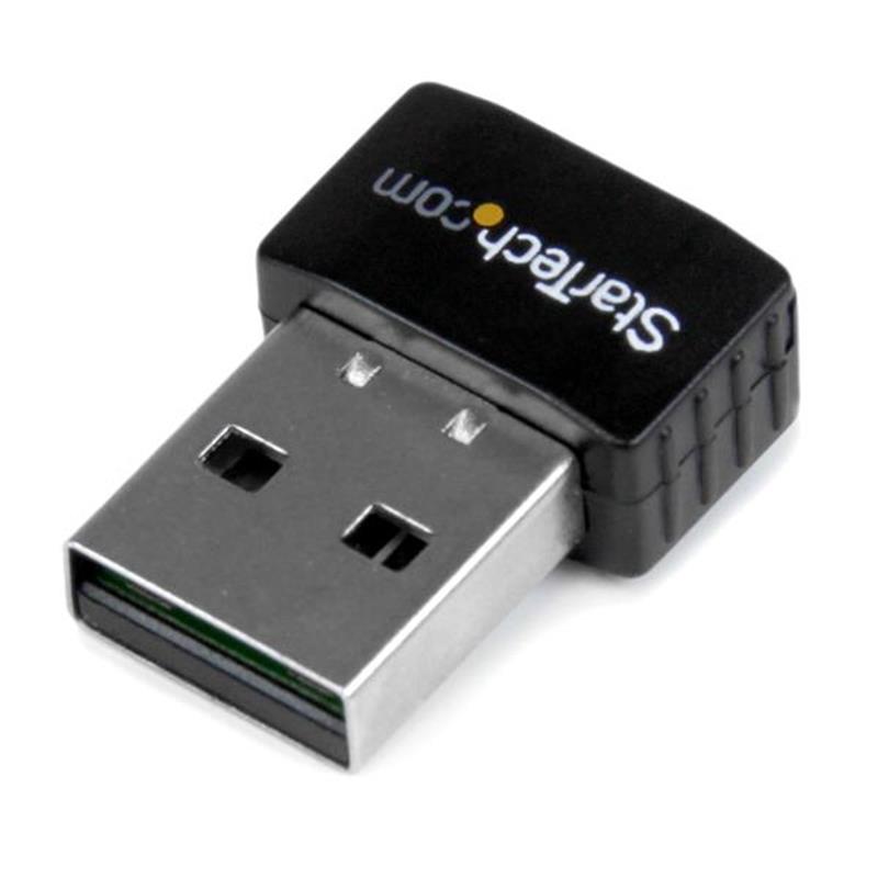 StarTech.com USB 2.0 300 Mbps Mini draadloos-N netwerkadapter 802.11n 2T2R wifi-adapter