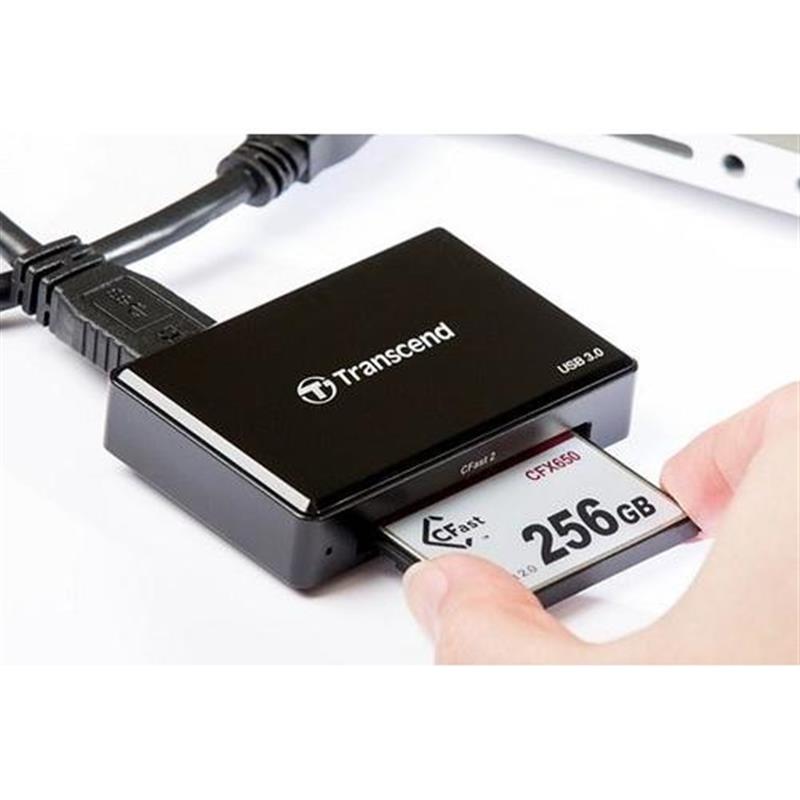TRANSCEND RDF2 CFast 2 0 USB 3 0 Reader