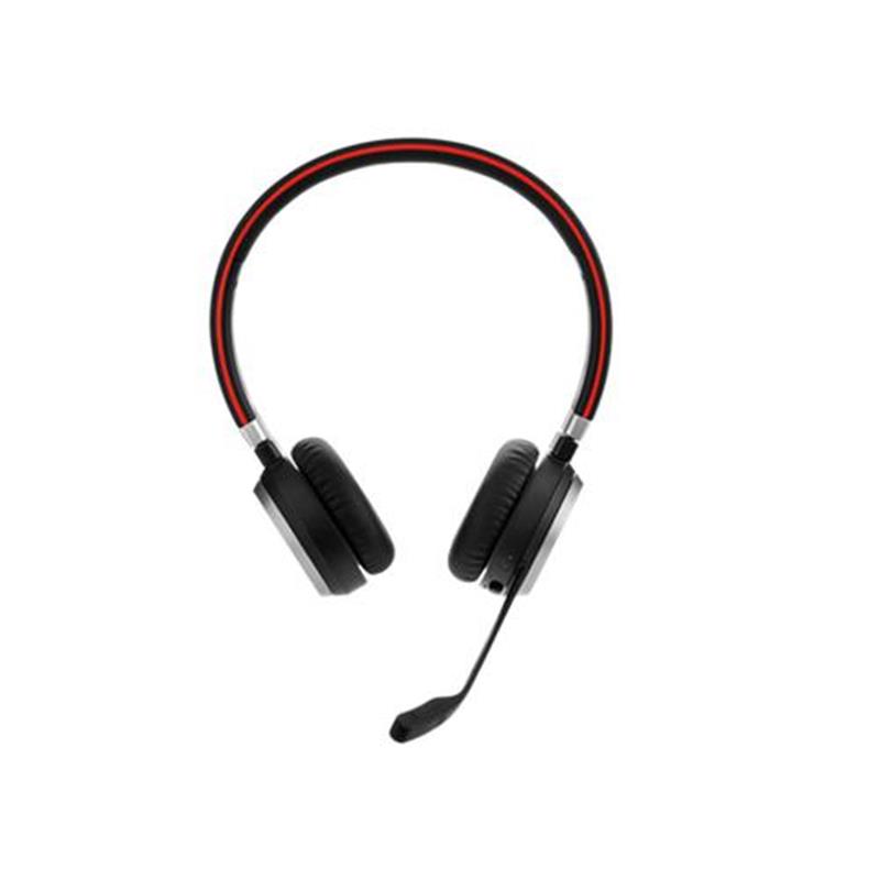 Jabra Evolve 65 MS Stereo Headset Hoofdband Bluetooth Zwart