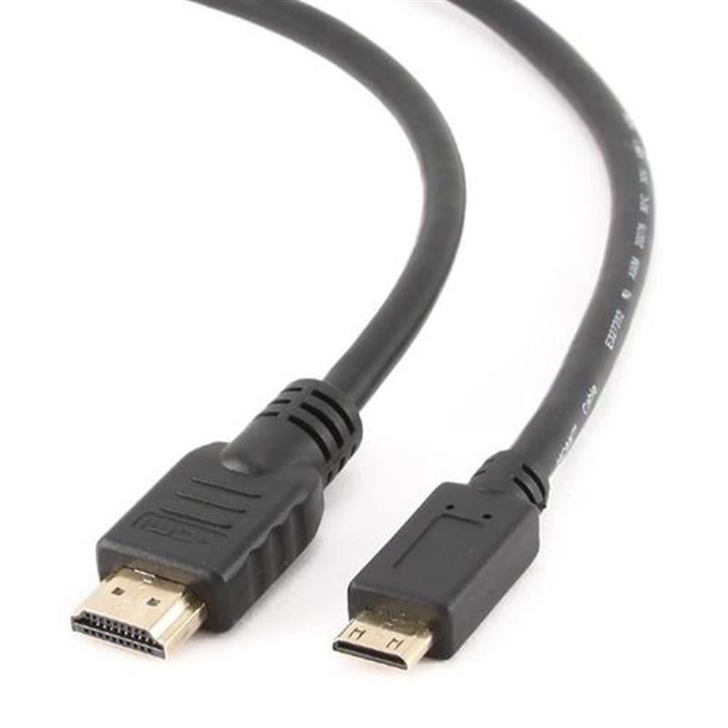 Gembird hoge snelheid mini HDMI 2 0 groot naar mini A-C man-man kabel met Ethernet 3 meter *HDMIM *MNHDMIM