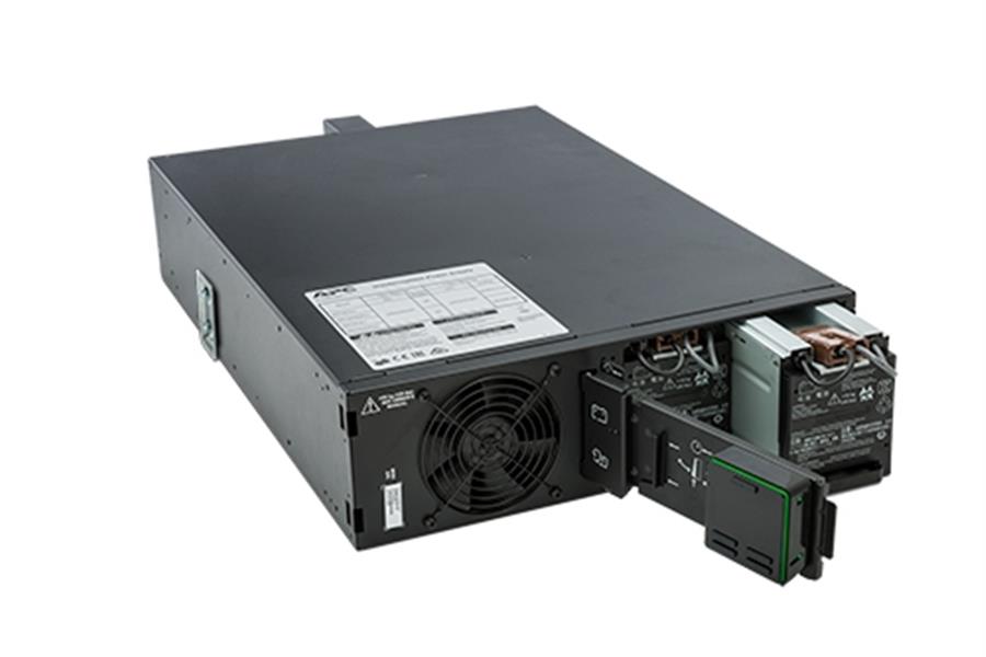 APC Smart-UPS On-Line 5000VA noodstroomvoeding hardwire 1 fase uitgang, rackmountable, Embedded NMC, 208V/230V