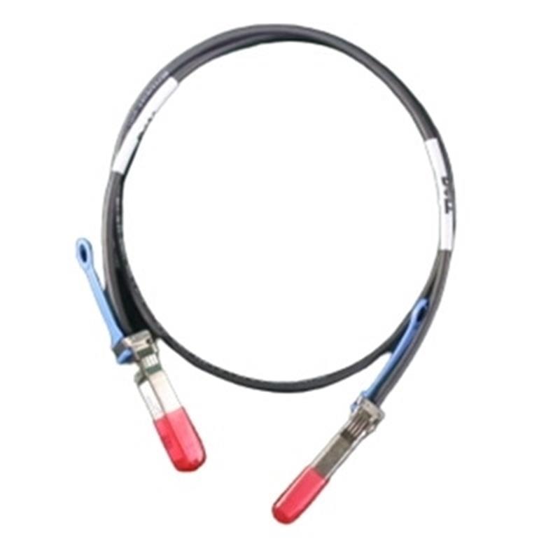 DELL 470-AAVH Glasvezel kabel 1 m SFP+ Zwart