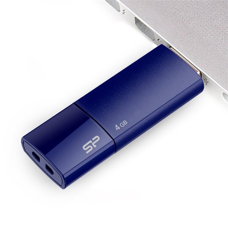 Silicon Power Ultima U05, 4GB USB flash drive USB Type-A 2.0 Blauw