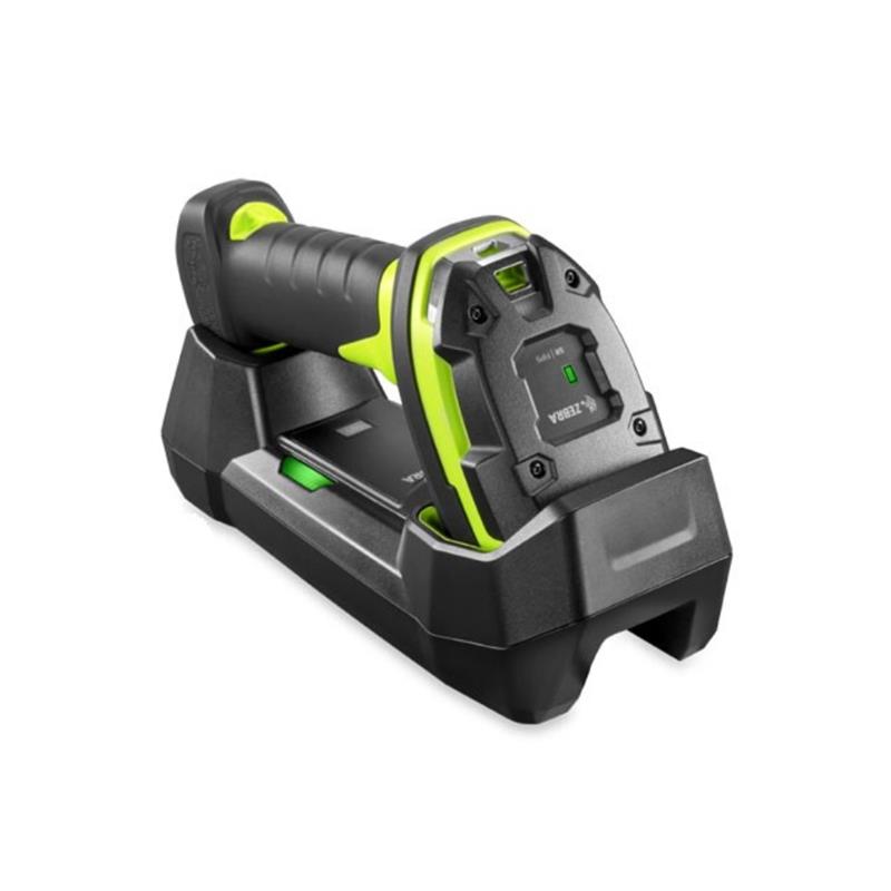 LI3678 Handheld Barcode Scanner - Wireless Connectivity - Industrial Green - Black - 1D - Imager - Bluetooth