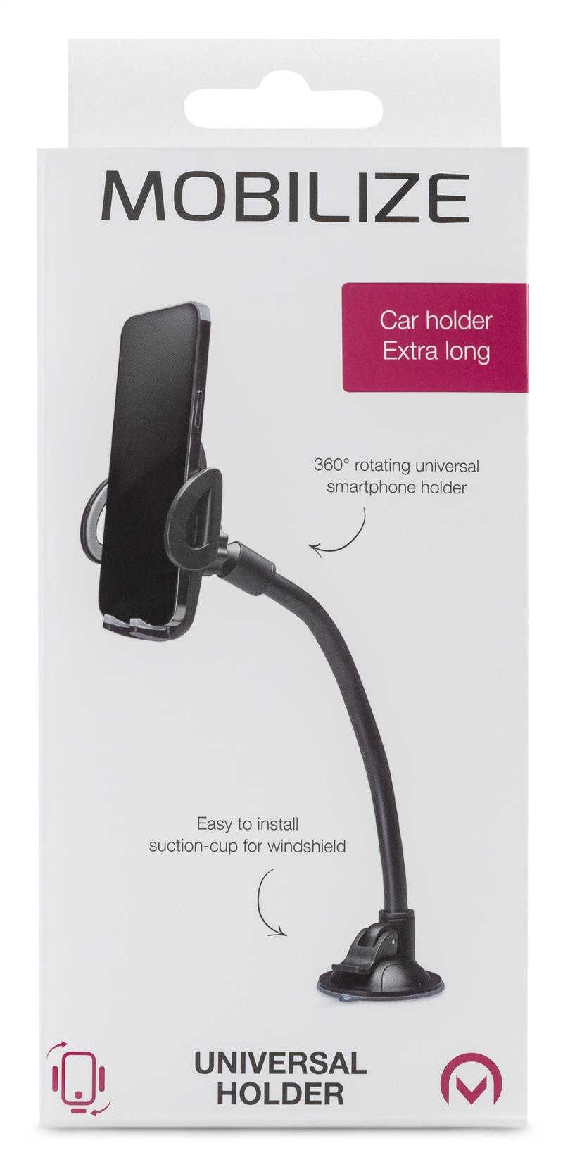 Mobilize Universal Gooseneck Car Holder Black