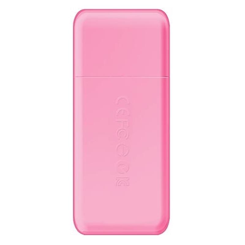 Transcend PDF5 Card Reader USB3 0 SD microSD SDHC SDXC UHS-I LED Roze