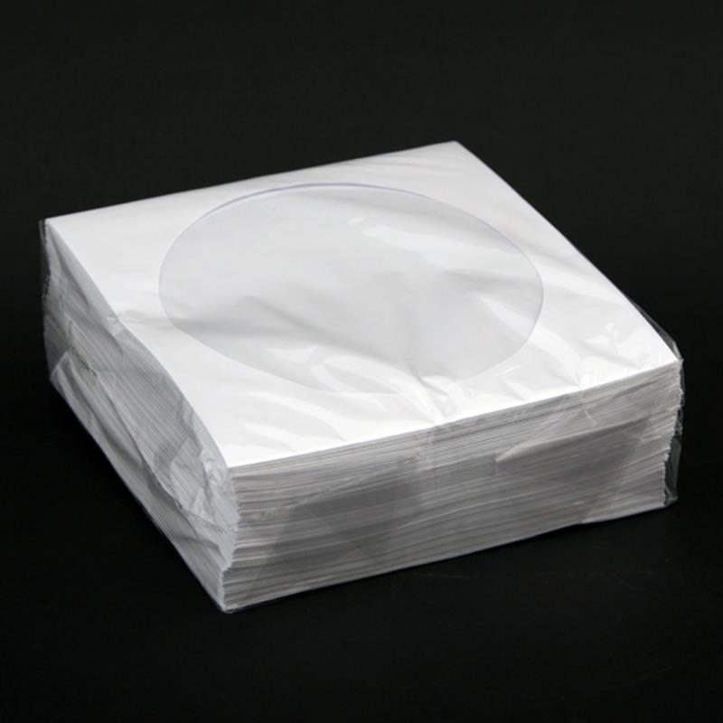 Omega PAPER ENVELOPES FOR CD DISCS WITH WINDOW 100 PACK 56862 multipack