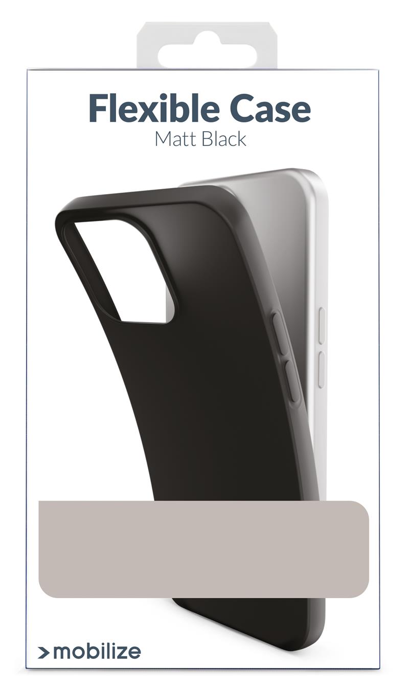 Mobilize Rubber Gelly Case Samsung Galaxy Xcover Pro Matt Black