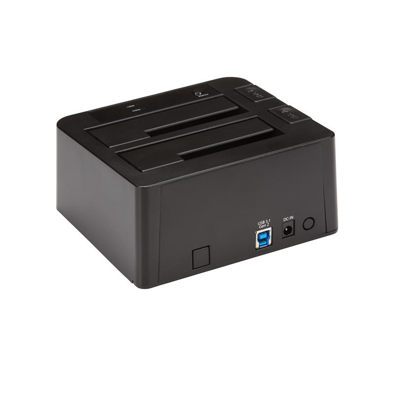 StarTech.com USB 3.1 (10bps) dubbel harddisk docking station voor 2,5 en/of 3,5"" SATA SSD/HDD