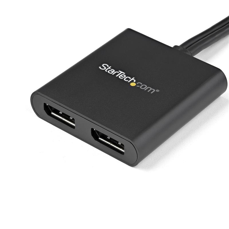 StarTech.com Mini DisplayPort naar DisplayPort multi-monitor splitter 2 poorts MST hub