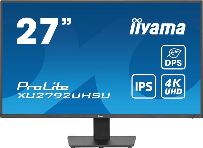 iiyama ProLite XU2792UHSU-B6 computer monitor 68,6 cm (27"") 3840 x 2160 Pixels 4K Ultra HD LED Zwart