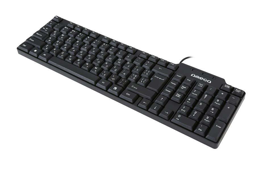 Omega computer keyboard 05 model with USB plug cyrilic version