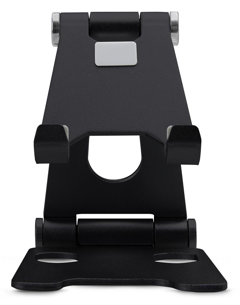 Mobilize Foldable Aluminium Phone Holder Black