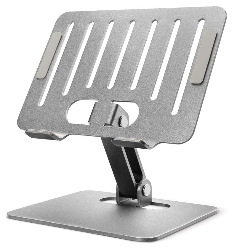 Mobilize Foldable Aluminium Tablet Stand Silver