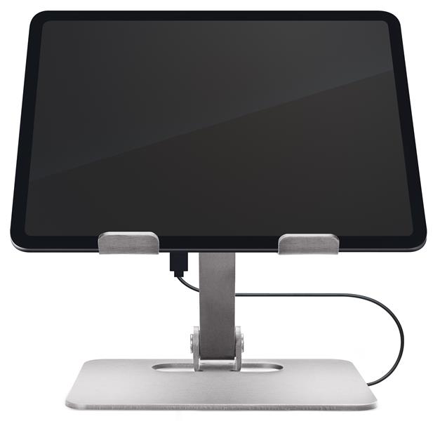 Mobilize Foldable Aluminium Tablet Stand Silver