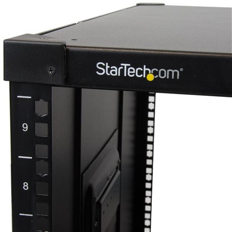 StarTech.com Draagbare server rack met handvaten rolbare serverkast 9U