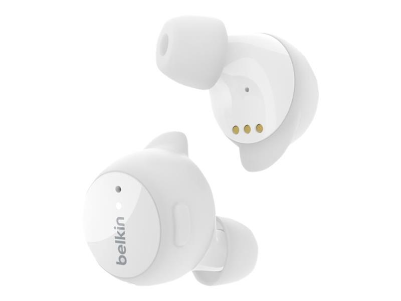 Belkin AUC003btWH Headset Draadloos In-ear Oproepen/muziek Bluetooth Wit