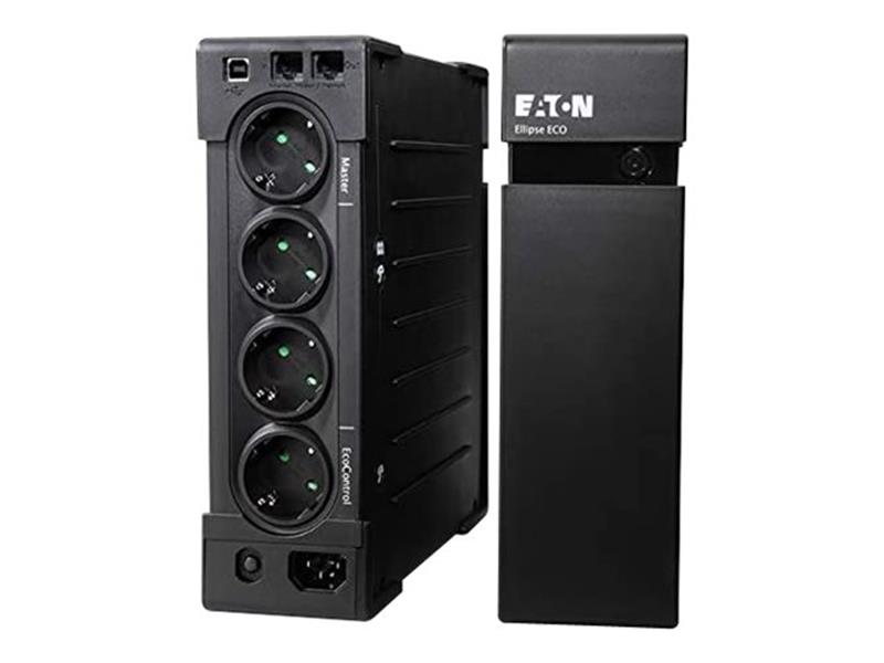 Eaton Ellipse ECO 500 DIN UPS 500 VA 300 W 4 AC-uitgang(en)