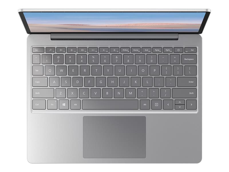 Microsoft Surface Laptop Go Notebook Platina 31,6 cm (12.4"") 1536 x 1024 Pixels Touchscreen Intel® 10de generatie Core™ i5 16 GB LPDDR4x-SDRAM 256 GB