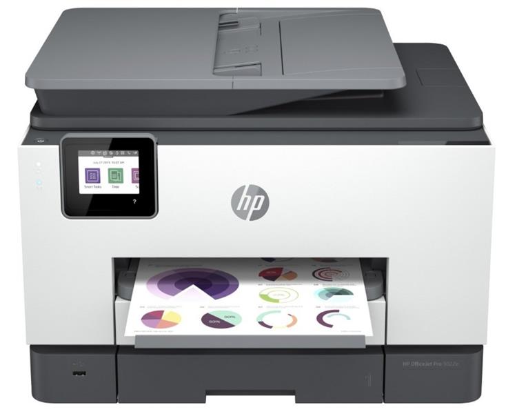 HP OfficeJet Pro HP 9022e All-in-One-printer, Printen, kopiëren, scannen, faxen, HP+; Geschikt voor HP Instant Ink; Printen vanaf telefoon of tablet; 