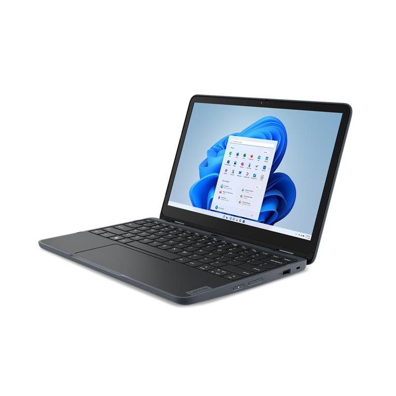 Lenovo 300w Yoga Gen 4 Hybride (2-in-1) 29,5 cm (11.6"") Touchscreen HD Intel® N N100 4 GB LPDDR5-SDRAM 128 GB SSD Wi-Fi 6 (802.11ax) Windows 11 Pro A