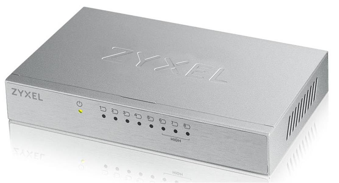 Zyxel ES-108A V3 Unmanaged Fast Ethernet (10/100) Metallic