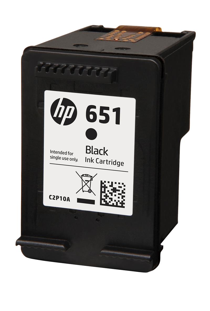 HP 651 Origineel Zwart