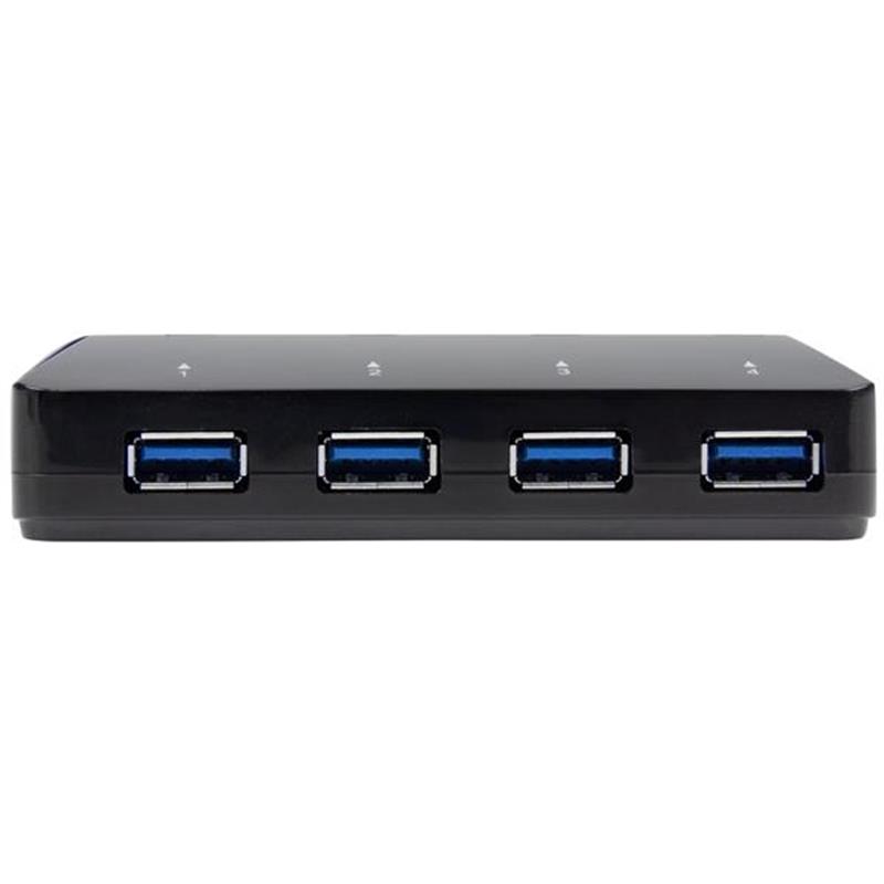 StarTech.com 4-Poorts USB 3.0 Hub met specifieke oplaadpoort 1 x 2.4A poort