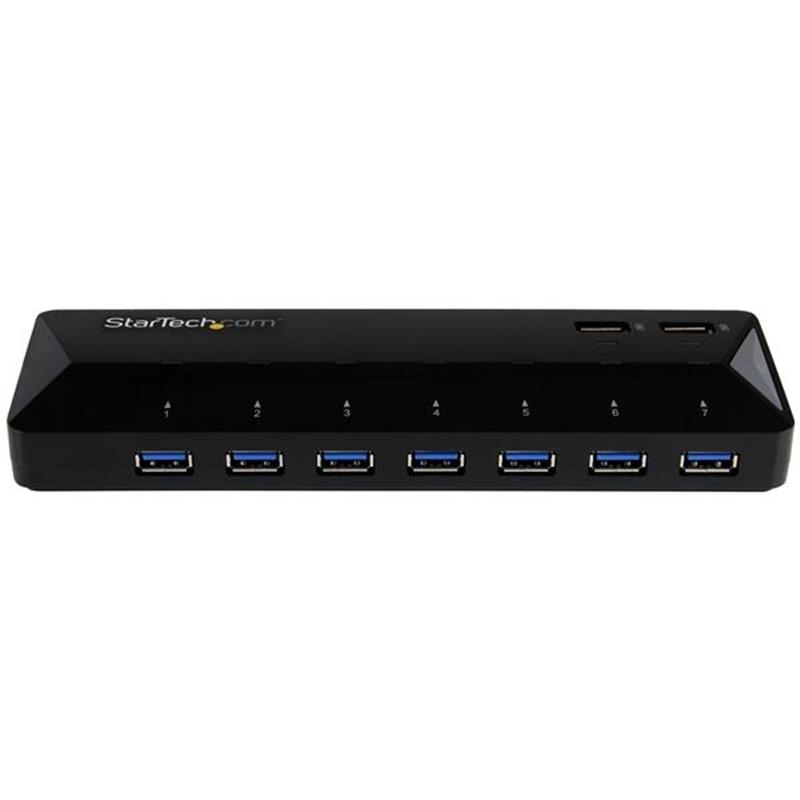 StarTech.com 7-Poorts USB 3.0 Hub met specifieke oplaadpoorten 2 x 2.4A poorten