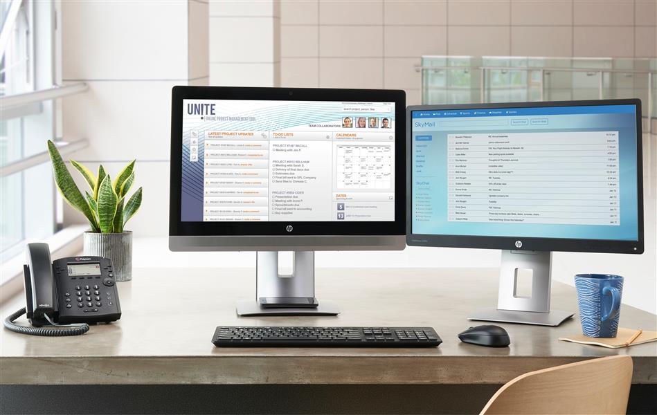HP draadloos plat toetsenbord en muis