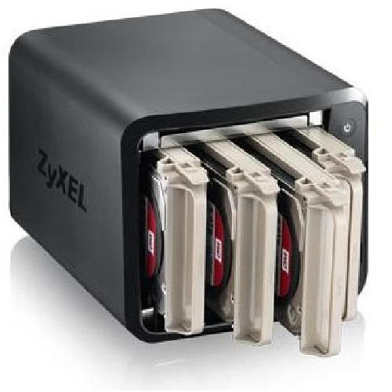 Zyxel NAS542 Ethernet LAN Desktop Zwart NAS