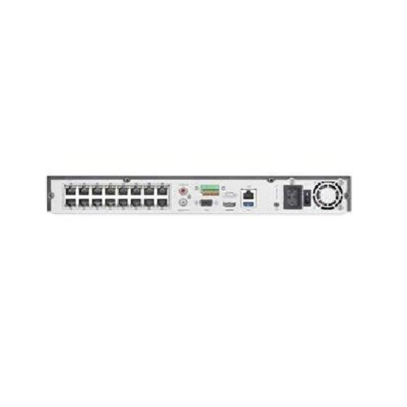 Hikvision Digital Technology DS-7616NI-I2/16P Netwerk Video Recorder (NVR) Zwart, Zilver
