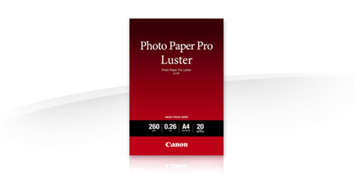 Canon LU-101 pak fotopapier Wit A2