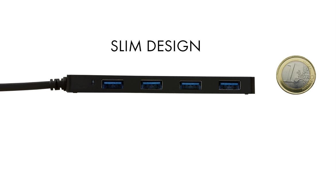 i-tec Advance USB 3.0 Slim Passive HUB 4 Port