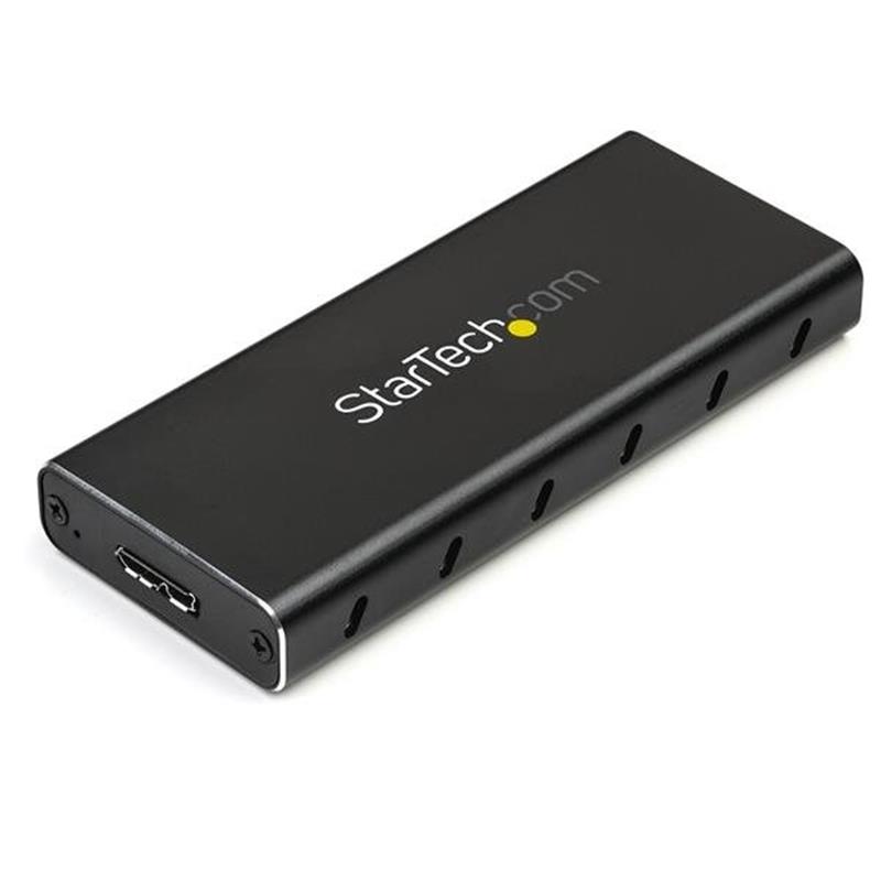 StarTech.com M.2 naar SATA SSD behuizing USB 3.1 (10Gbps) met USB-C kabel externe behuizing